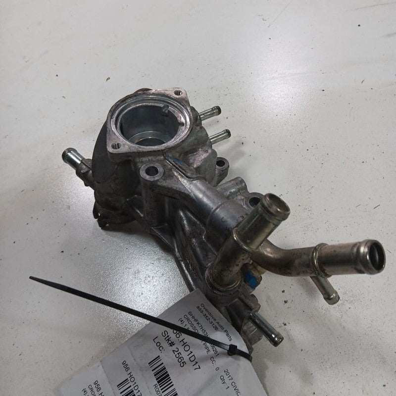 Honda Civic Coolant Line Crossover Pipe 2016 2017 2018 2019 OEM