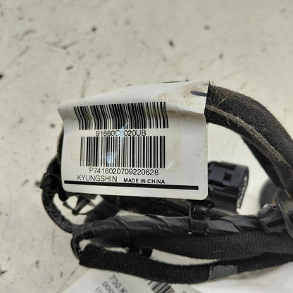 Kia Sorento Door Harness Wire Wiring Right Passenger Rear  2018 2017 2