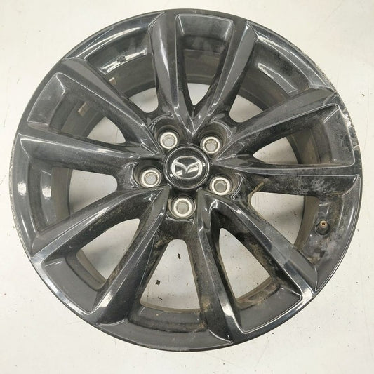 Wheel 18x7 Aluminum Alloy Rim 10 Spoke Painted Black Fits 21-23 Mazda 