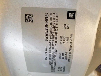 25907526 Anti-Lock Brake ABS Pump Modulator Actuator Fits 09-10 Chevy Cobalt