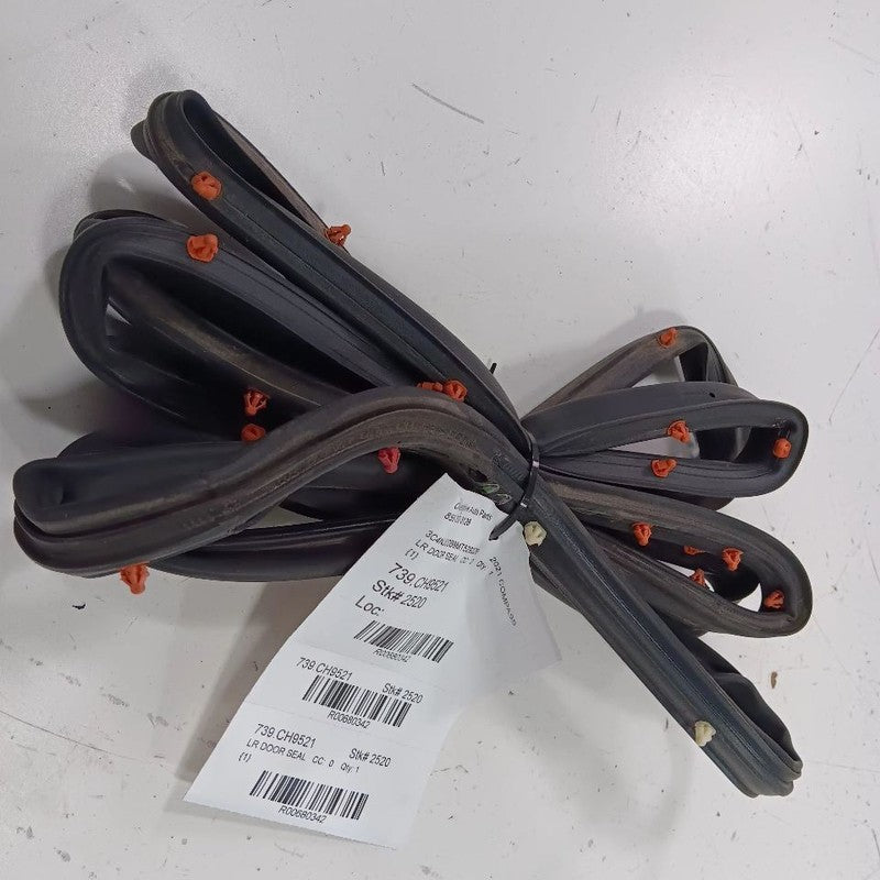 Jeep Compass On Door Seal Rubber Left Rear Back  2021 2020 2019 2018 2