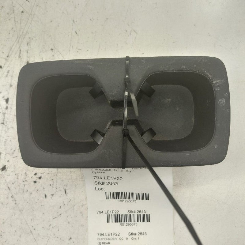 Lexus NX350 Rear Cup Holder  2022 2023 2024 2025