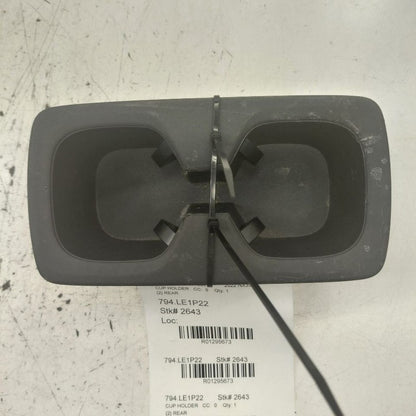 Lexus NX350 Rear Cup Holder  2022 2023 2024 2025