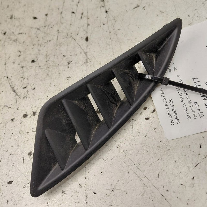 Mazda 6 Defrost Vent Right Passenger Side  2017 2016 2015 2014