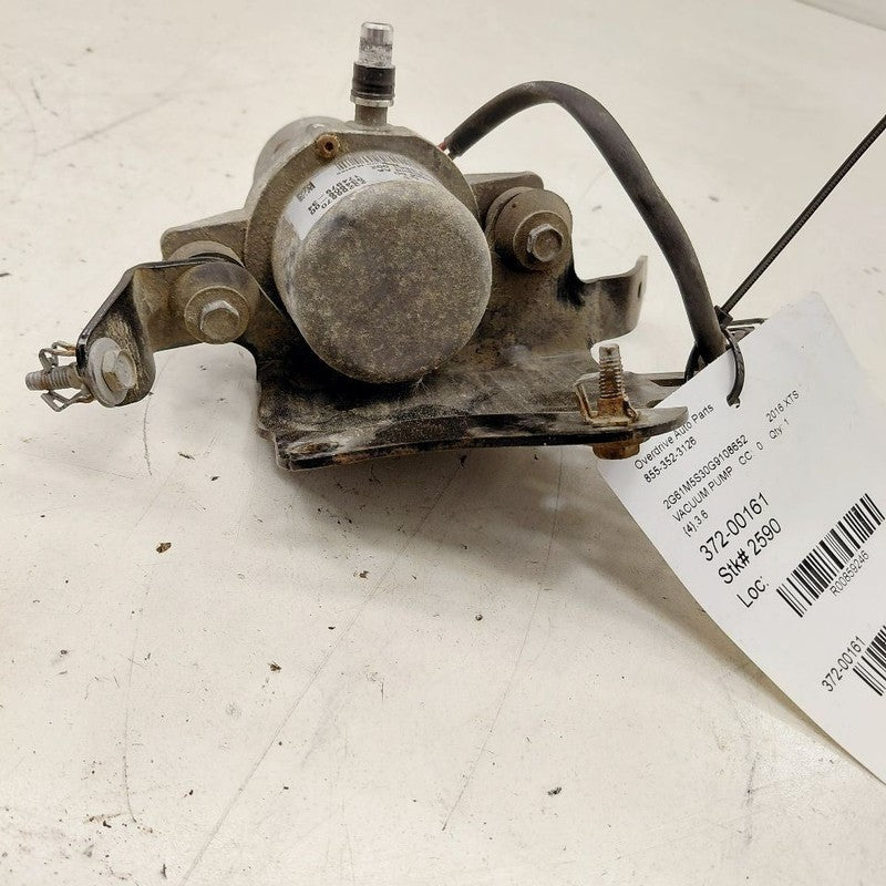 Vacuum Pump Frame Mounted Auxiliary Brake Booster Fits 13-19 Cadillac 