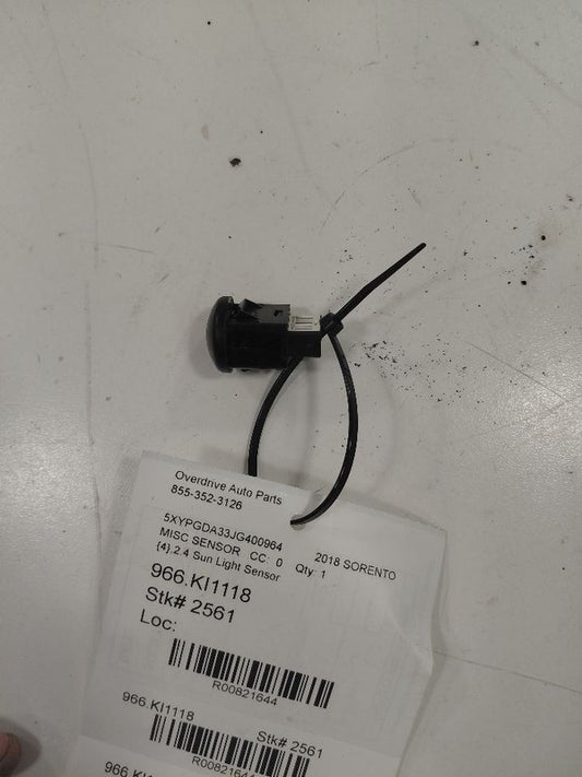 Kia Sorento Sun Light Sensor  2018 2017 2016 OEM