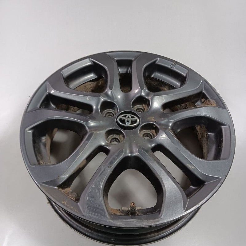 Wheel 16x5-1/2 Aluminum Alloy Rim 10 Spoke Fits 19-20 Toyota Yaris
