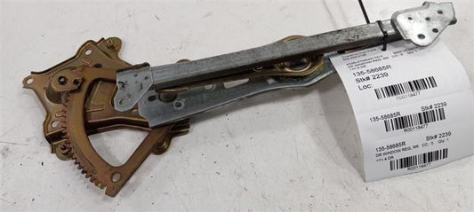 Passenger Right Rear Window Regulator Track Fits 05-09 Subaru Legacy O