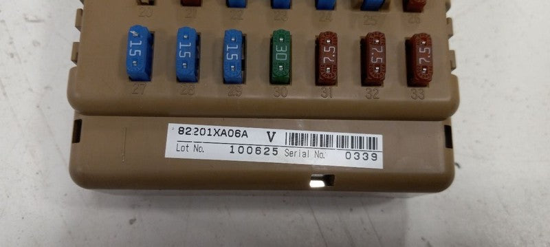 Subaru Tribeca Cabin Fuse Box Interior Inner Under Dash 2010 2011 2012