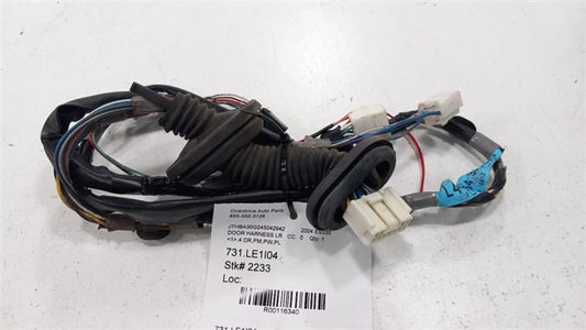 Lexus ES330 Door Harness Wire Wiring Left Rear 2004 2005 2006 OEM