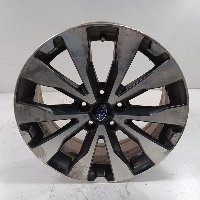 Wheel 18x7 Aluminum Alloy Rim Wagon Black Inlay Fits 15-17 Subaru Legacy