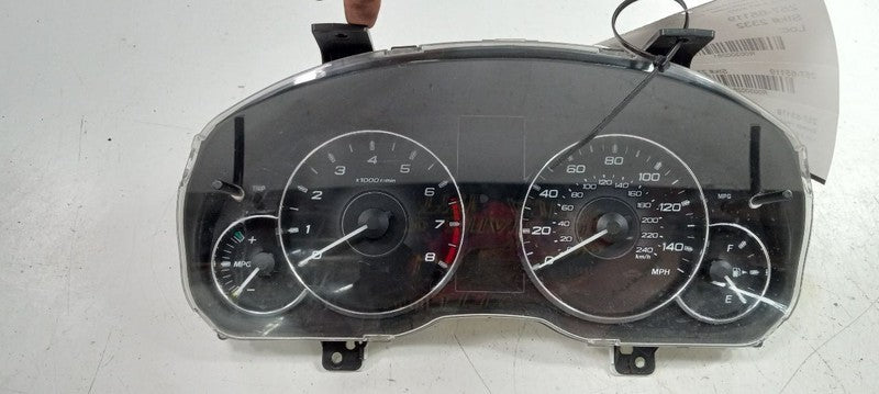 Speedometer Guage  Cluster US Market Sedan Without Turbo Fits 12 Subar