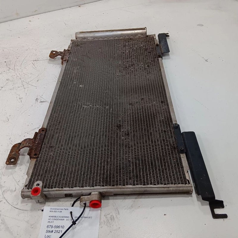 73210AL00A Air Conditioning AC Condenser Fits 15-19 Subaru Legacy 
