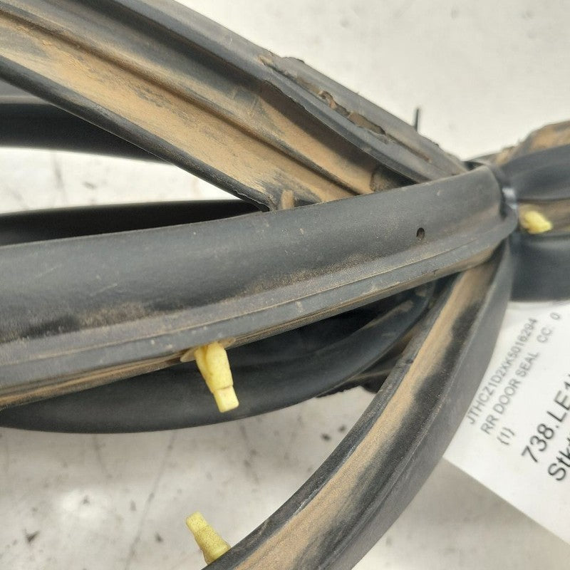 Lexus IS350 On Door Seal Rubber Right Passenger Rear Back  2020 2019 2