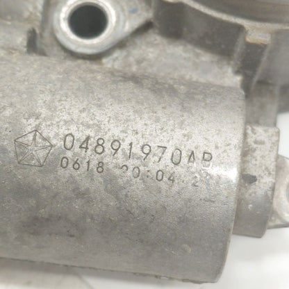 2018 Fiat 500 X 2.4 Model Throttle Body Valve