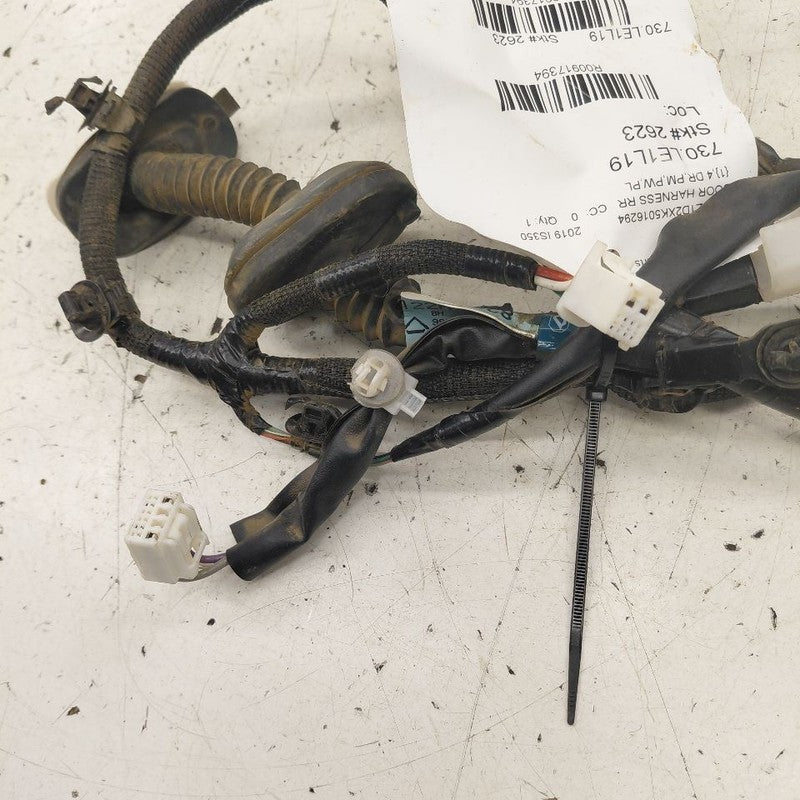 Lexus IS350 Door Harness Wire Wiring Right Passenger Rear  2020 2019 2