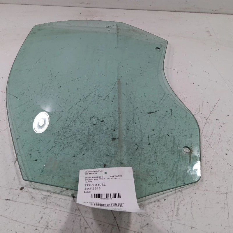 Driver Left Front Door Window Glass Limited Fits 10-19 Ford Taurus OEM