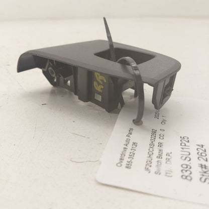 Subaru XV Crosstrek Window Switch Bezel Trim Right Rear  2025 2024