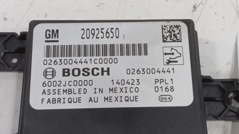 Chassis ECM Rear Park Assist Opt UD7 Fits 10-17 EQUINOX 539483