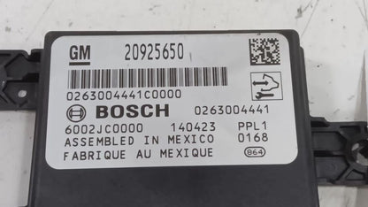 Chassis ECM Rear Park Assist Opt UD7 Fits 10-17 EQUINOX 539483