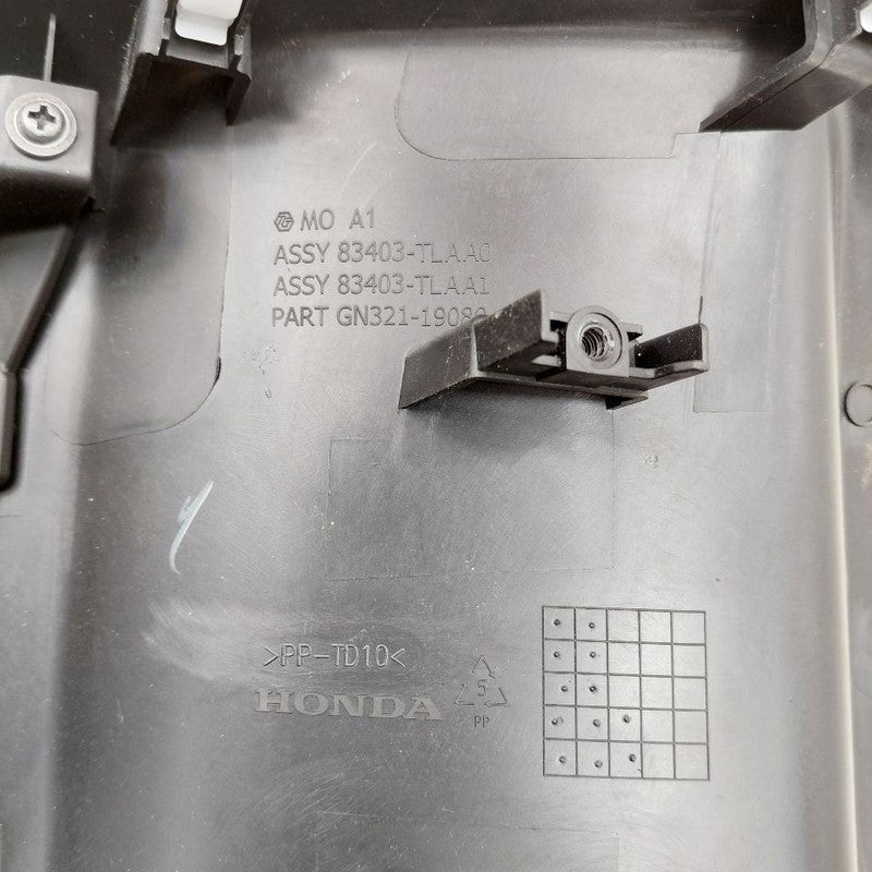 Honda CR-V Center Console Rear End Cap Trim Cover  2017 2018 2019