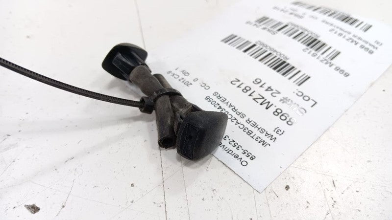 Mazda CX-9 Windshield Wiper Washer Fluid Hood Sprayer Nozzles 2012 201