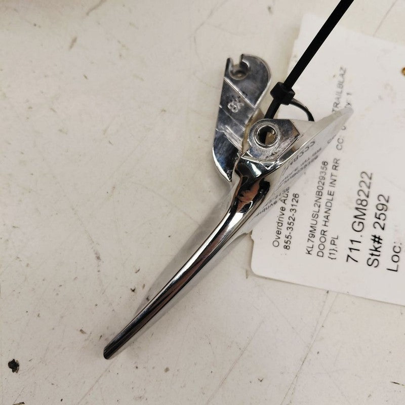Chevy Trailblazer Door Handle Right Passenger Rear Interior Inside  20