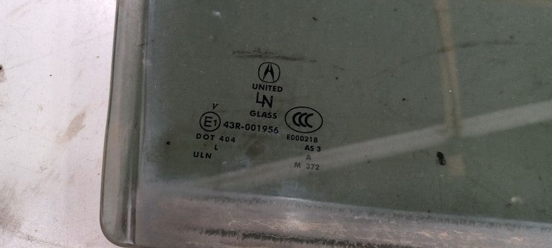 73400STXA01 Passenger Right Rear Door Glass Window Fits 07-13 MDX