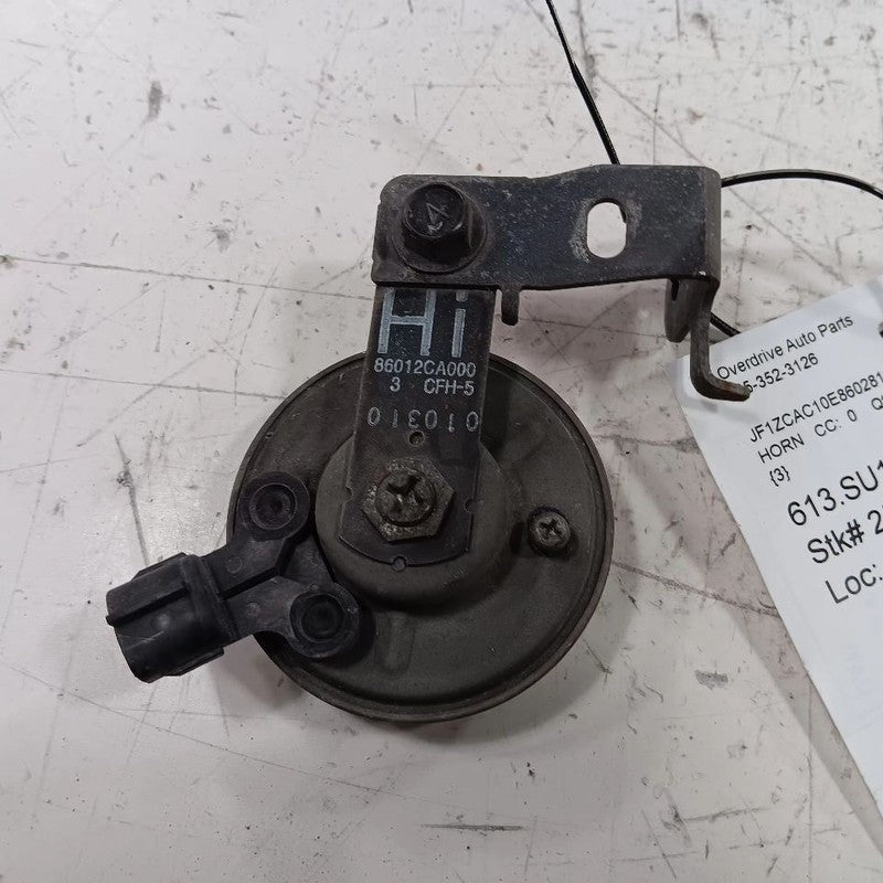 Subaru BRZ Horn  2013 2014 2015 2016 OEM