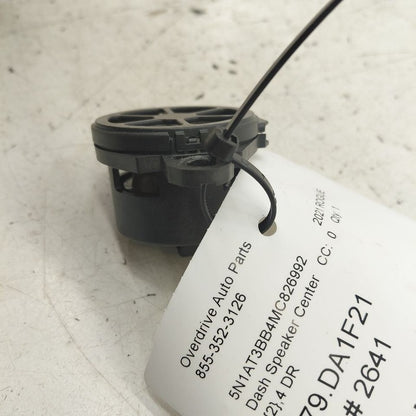 Nissan Rogue Dash Speaker Center Middle  2021 2022 2023