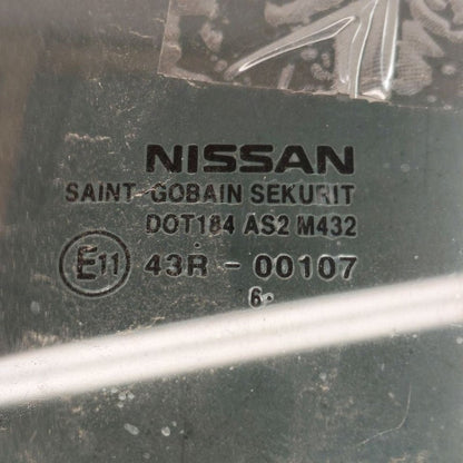 Left Rear Door Glass Window VIN K 1st Digit Korea Built 15-20 Nissan R