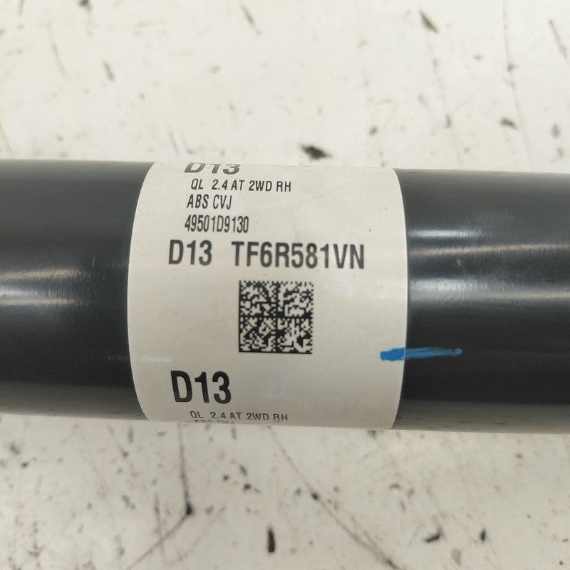 Passenger Right CV Axle Shaft Front Outer 2.4L FWD 17-22 Kia Sportage
