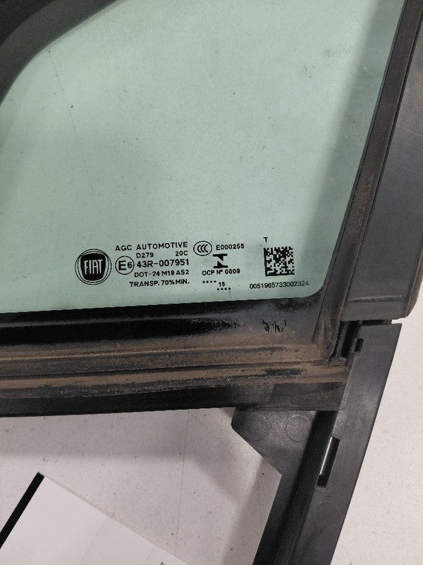 Driver Left Front Door Vent Glass Window X Model 4 Door Fits 16-17 FIAT 500