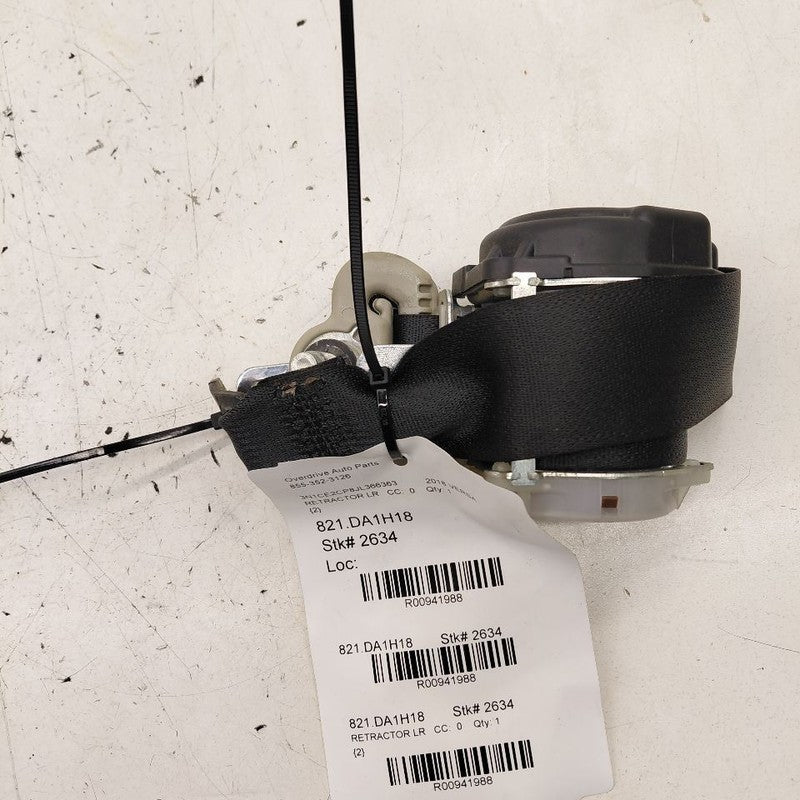 Nissan Versa Note Seat Belt Strap Retractor Left Driver Rear Back 2019