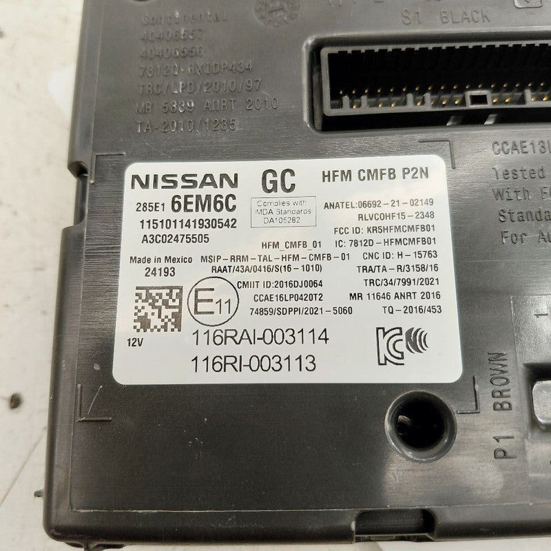 Nissan Versa Wireless Phone Charger {283426EM4A} 2024 2023 2022 2021 O