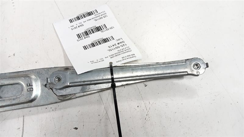 6980252070 Driver Left  Window Regulator Track Only Windows Prius Fits 04-15 PRIUS