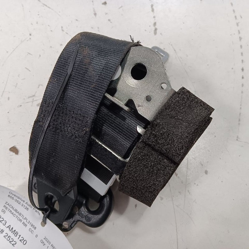 Jeep Renegade Seat Belt Strap Retractor Right Passenger Rear Back   2021 2020 
