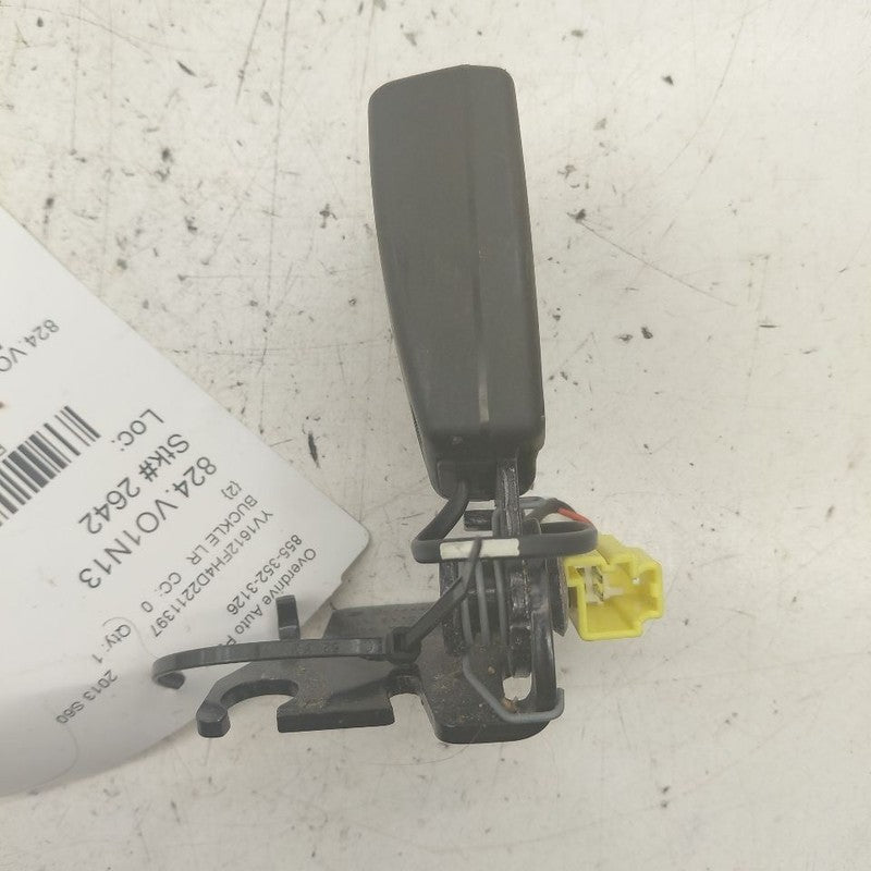 Volvo S60 Seat Belt Buckle Latch Left Driver Rear Back  2013 2014 2015