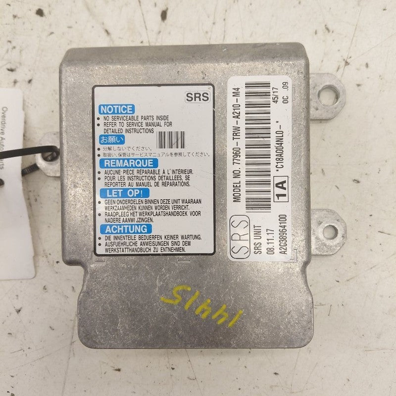 Restraint Control Module Fits 18-21 Honda Clarity