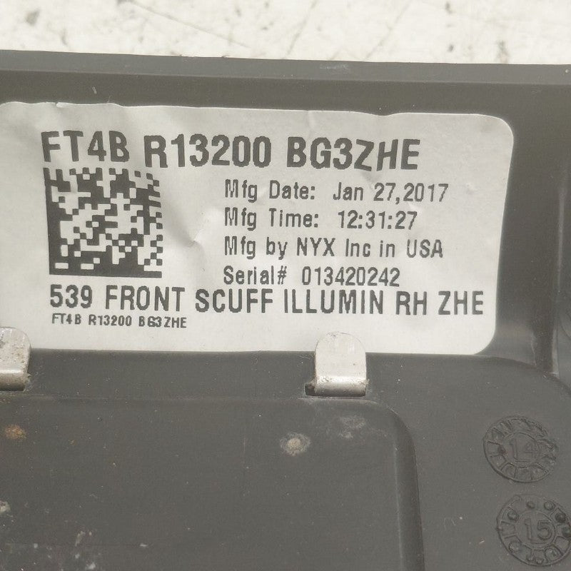 Ford Edge Sill Trim Plate Door Jam Threshold Right Passenger Front  20