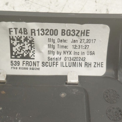 Ford Edge Sill Trim Plate Door Jam Threshold Right Passenger Front  20