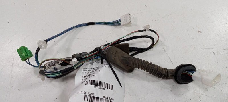 Subaru Legacy Door Harness Wire Wiring Right Passenger Rear 2009 2008 
