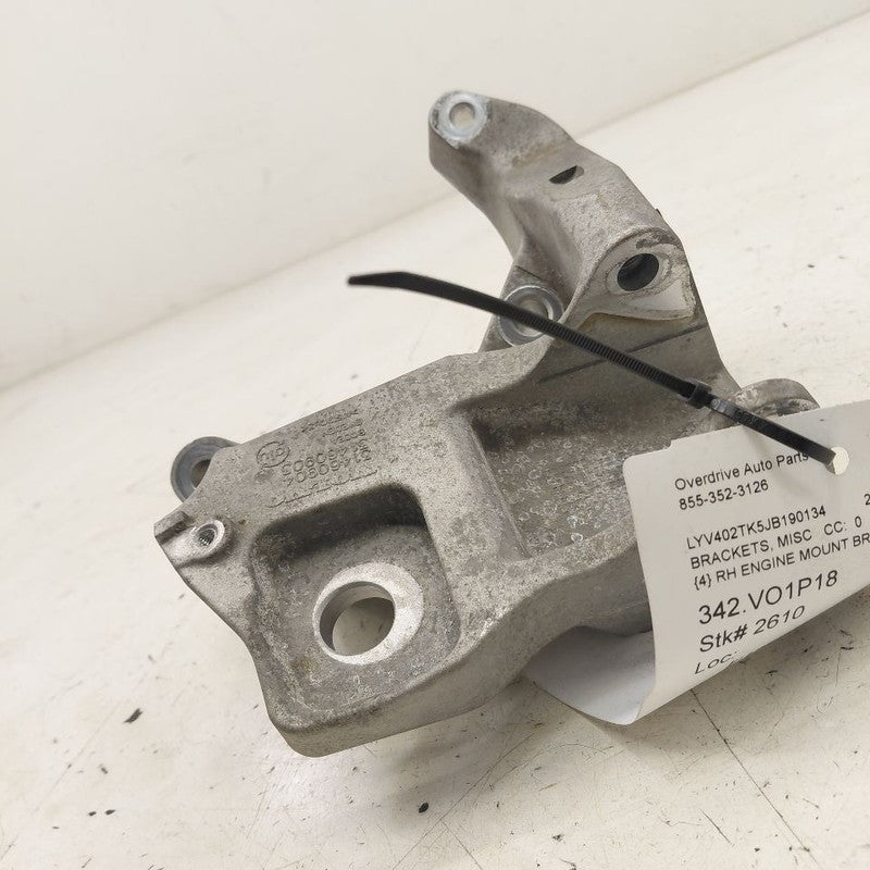 Volvo S60 Passenger Right Engine Mount Bracket  2018 2017 2016