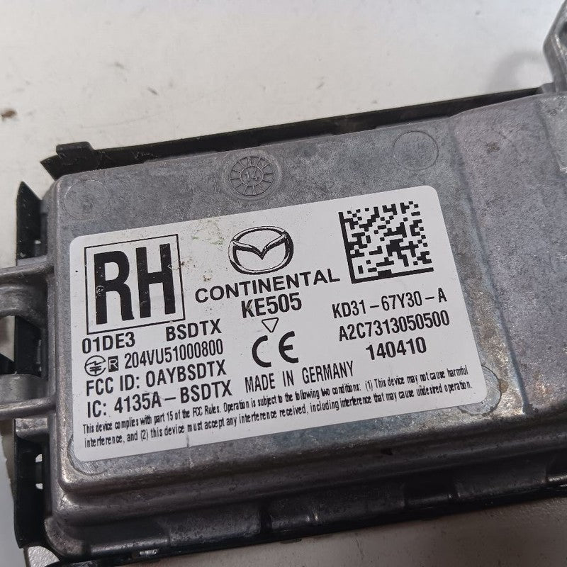 Passenger Chassis ECM Driver Assist Rear Quarter Fits 13-15 Mazda CX-5