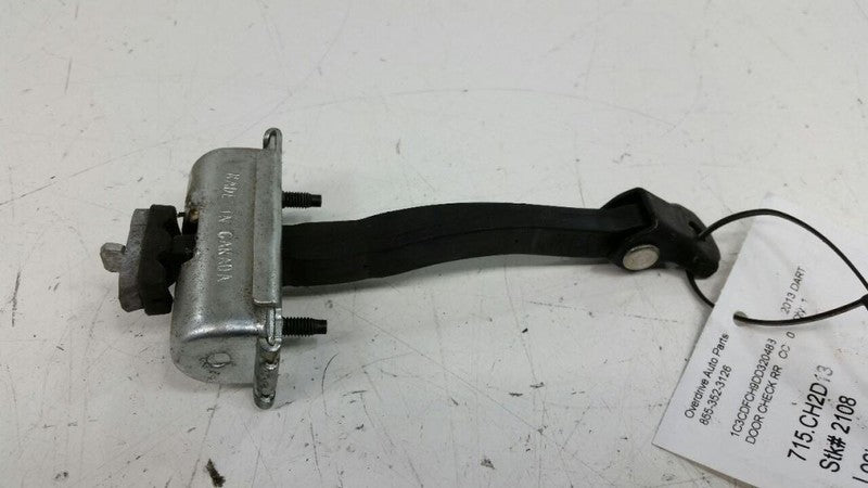 Dodge Dart Door Check Right Passenger Rear Hinge Stopper Detent OEM 2013 2014