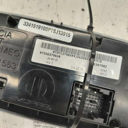 Dual Zone Temperature Control Heat Ac Switch 4 Door X Model Fits 16-17