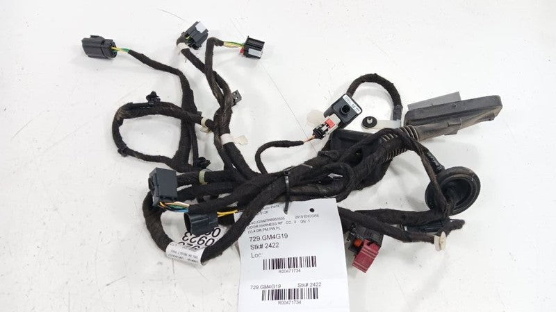 Buick Encore Door Harness Wire Wiring Right Passenger Front 2016 2017 2018 2019