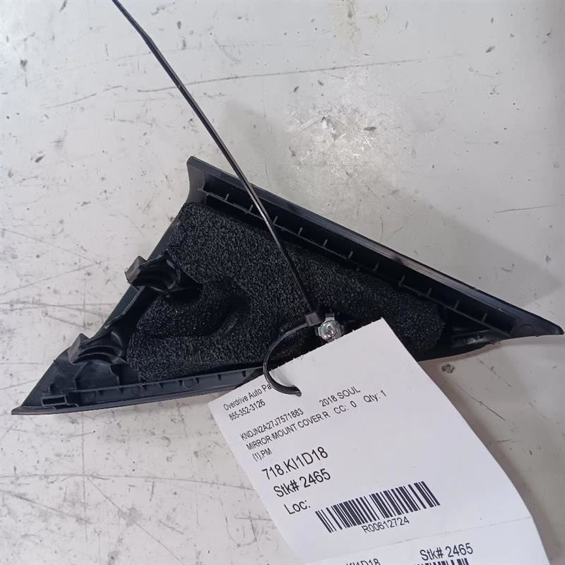 Kia Soul Mirror Mount Cover Door Trim Right Passenger  2017 2018 2019
