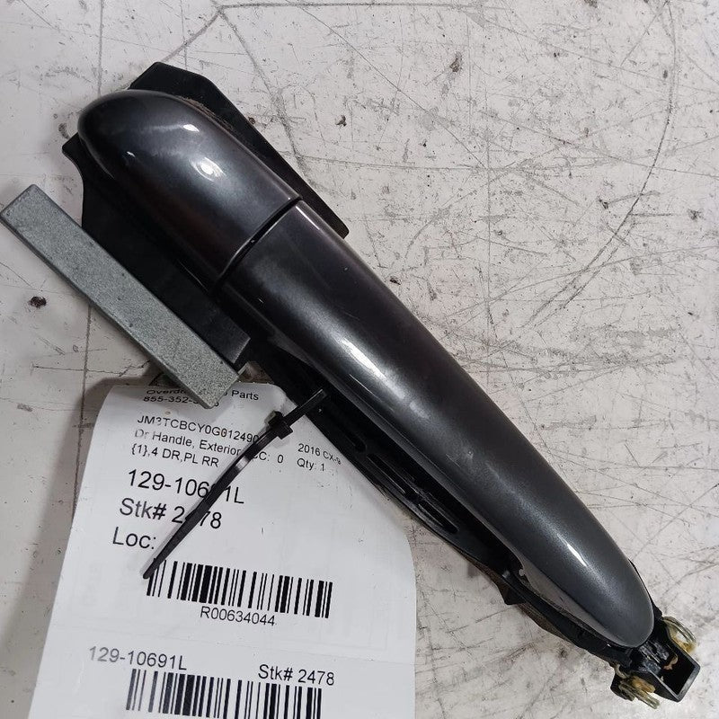 Left Rear Door Handle Exterior Fits 16-23 Mazda CX-9