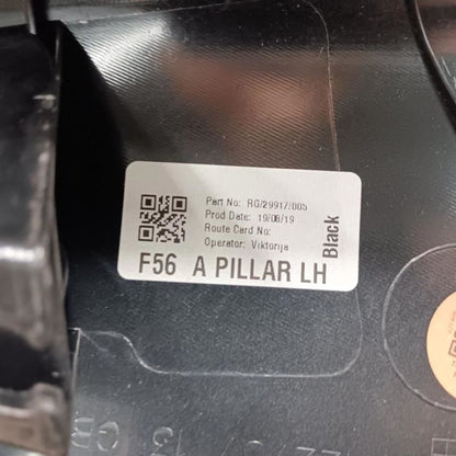 Mini Cooper Driver Left Side Interior Pillar Trim Panel 2016 2017 2018 2019 2020